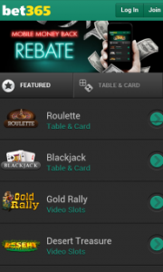 best mobile casinos bet365